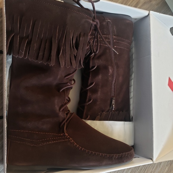 NIB BROWN LEATHER - Picture 5 of 5